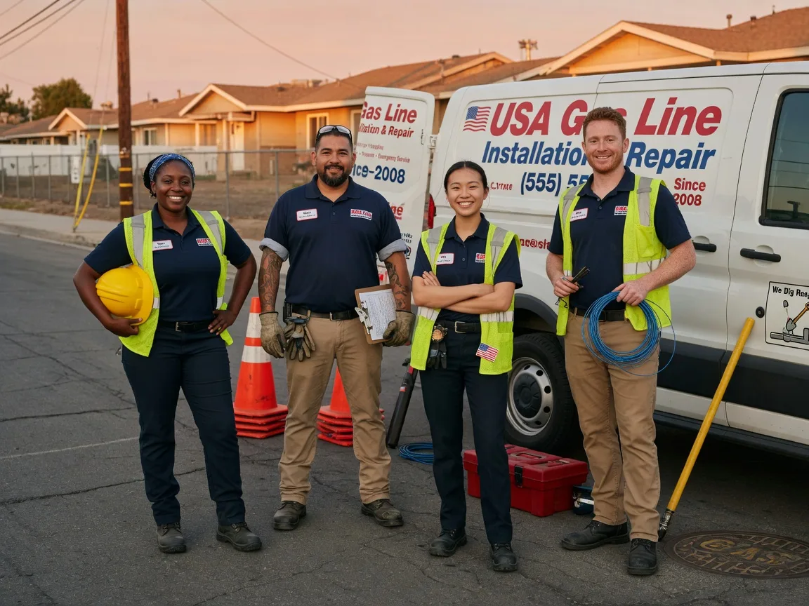Gas Line Installation company in Shoemakersville, PA